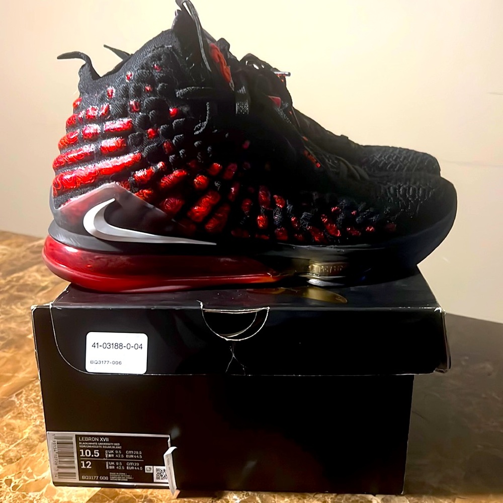 Men’s size 10.5 Lebron XVll